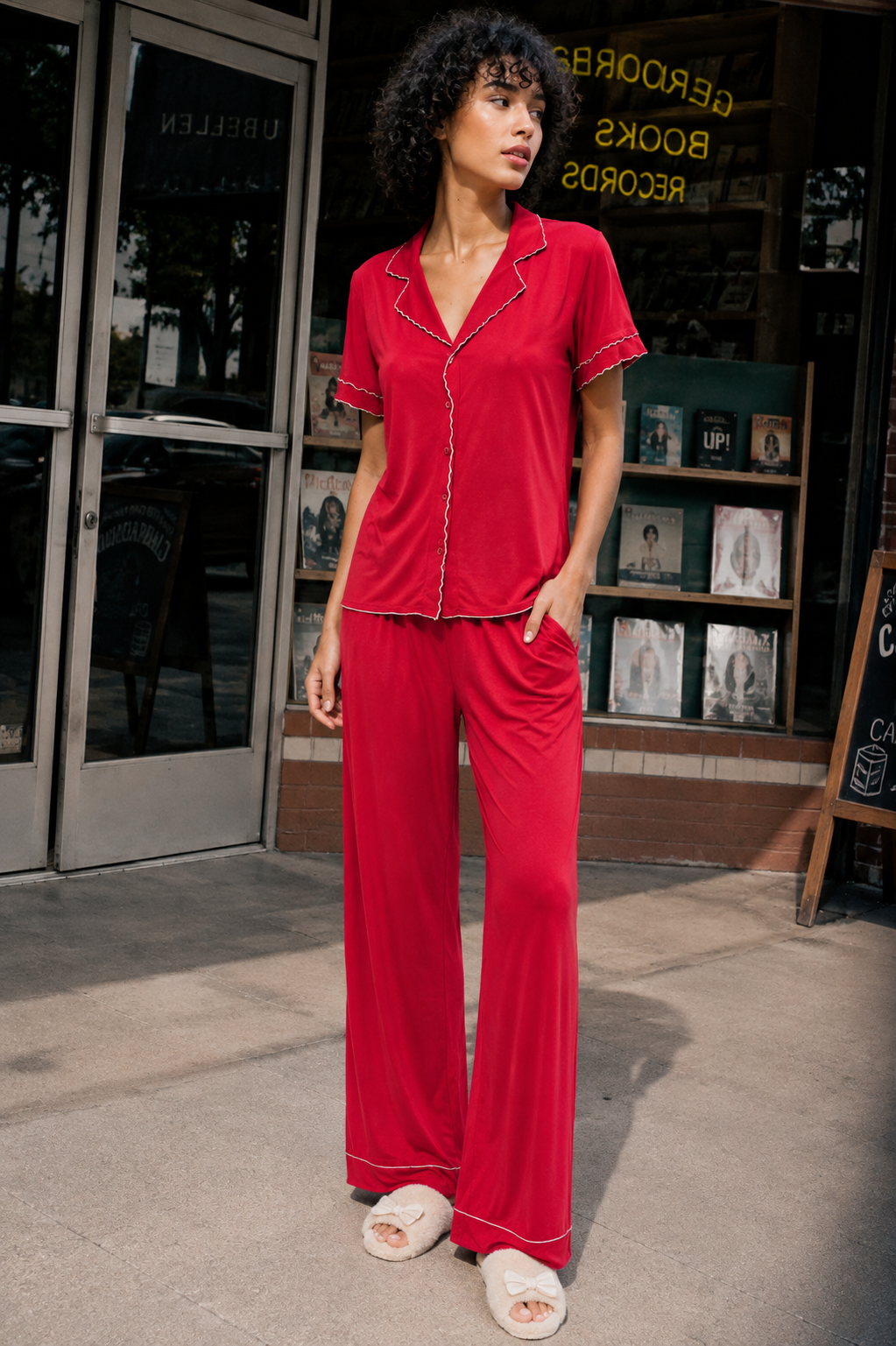 Pyjama d'été tendance – 2 pièces