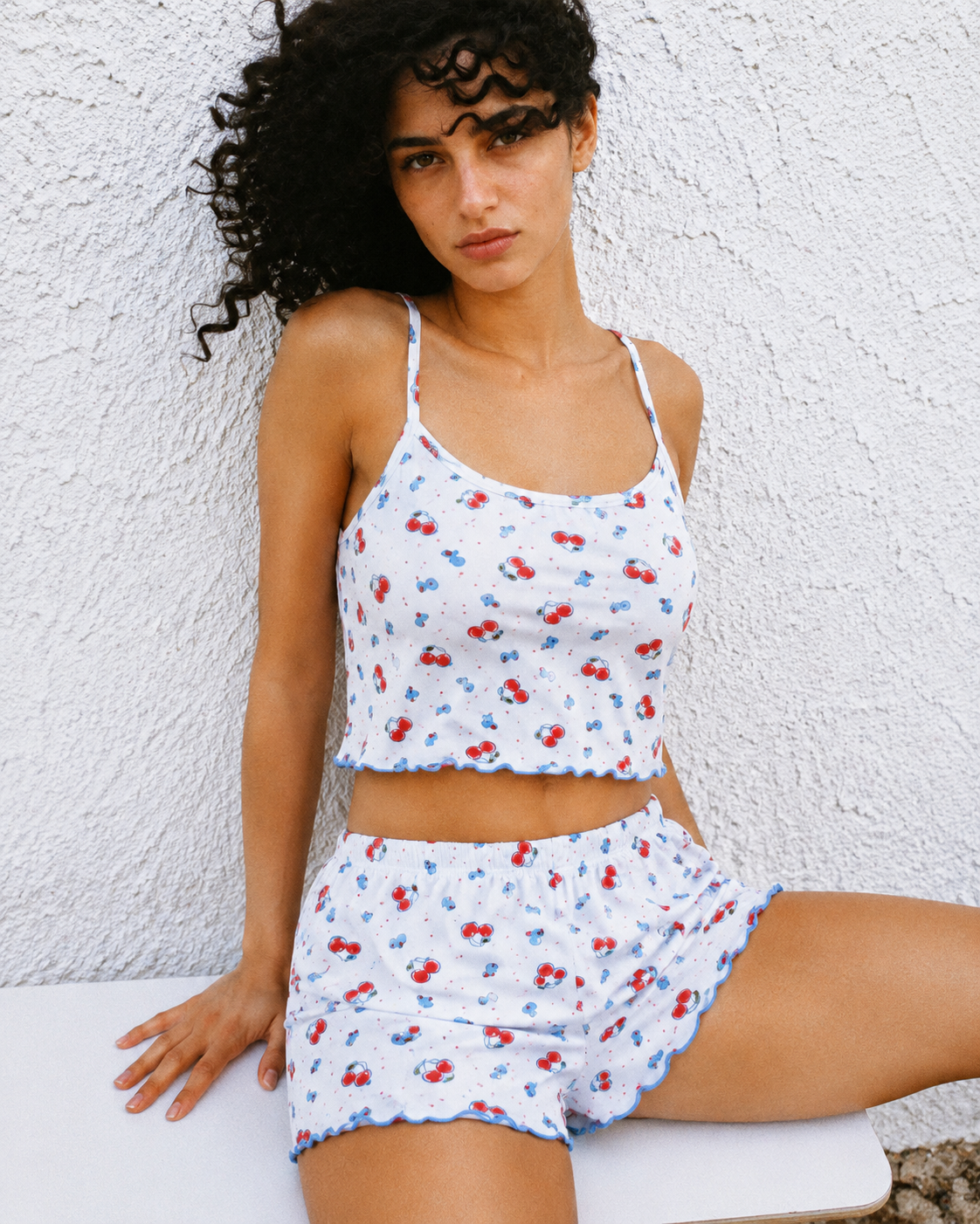 Pyjama Fleur de Cerisier – 2 Pièces